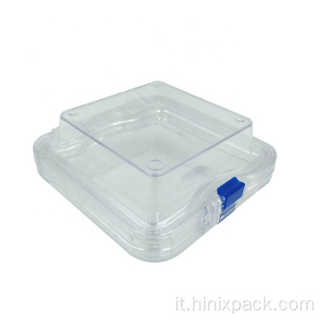 10x10x5cm Dental Clear Denta Denta Denta Membrane Box